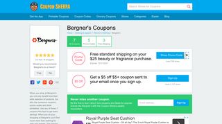 Bergner's Coupons & Promo Codes ($5 Off coupon) 2019