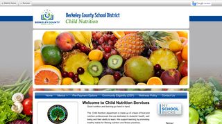 Berkeley County School District - School Nutrition And Fitness