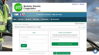 Berkeley Electric Cooperative, Inc. Login - Berkeley Electric ...