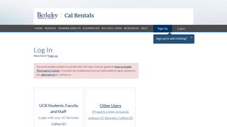 University of California Berkeley | Off Campus Housing Search ...