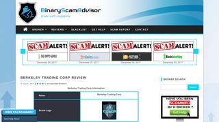 Is Berkeley Trading Corp A Scam ? Read Our Review !