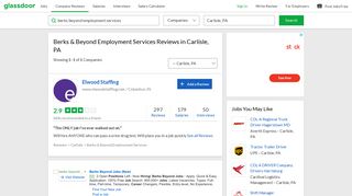 Berks & Beyond Employment Services Reviews in Carlisle, PA ...