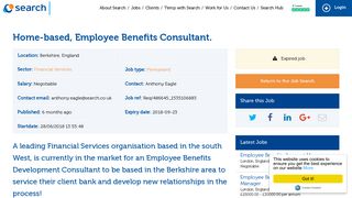 Home-based, Employee Benefits Consultant. In Berkshire, England ...