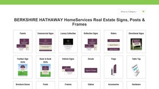 Berkshire Hathaway HomeServices - Real Estate Signs | Yard Signs ...
