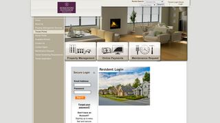 Tenants Portal - Home - Propertyware