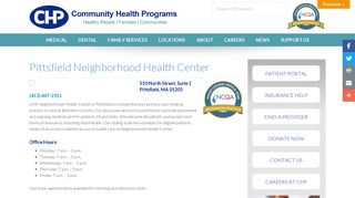 Pittsfield Neighborhood Health Center - Community Health Programs