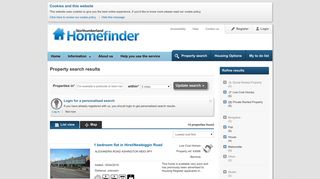 Search properties - Homesearch - Northumberland Homefinder