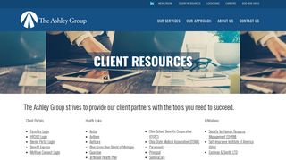 Client Portals and Health Links - The Ashley Group