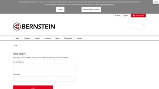 Login - BERNSTEIN AG