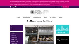 Bershka to open in Cabot Circus - Bristol Shopping Quarter