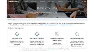 BES12 Self-Service - blackberry help and manuals
