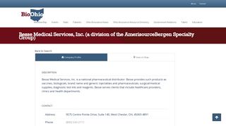 Besse Medical Services, Inc. (a division of the AmerisourceBergen ...