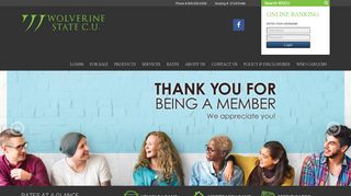 Wolverine State Credit Union Community minded, just like you.