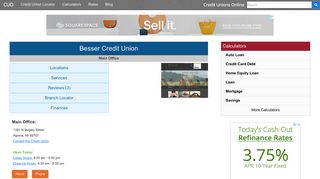 Besser Credit Union - Alpena, MI - Credit Unions Online