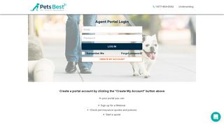 Pets Best Agent Portal Login - Pets Best Insurance