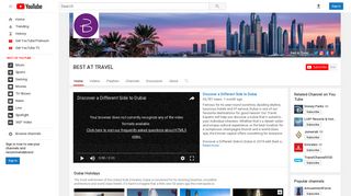 BEST AT TRAVEL - YouTube