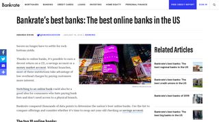 Best Online Banks In The US For 2019 | Bankrate.com