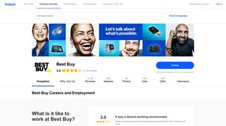 Best Buy Careers and Employment | Indeed.com