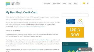 My Best Buy™ Credit Card - Credit Card Insider