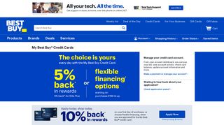 Best Buy Credit Card: Rewards & Financing