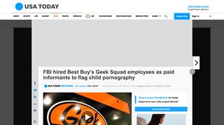 FBI hired Best Buy Geek Squad employees as paid informants