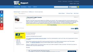 Solved: Account Login Issues - Best Buy Support - Best Buy Forums