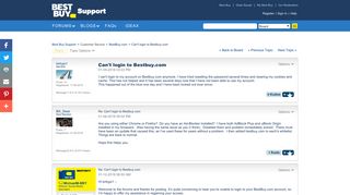 Can't login to Bestbuy.com - Best Buy Support - Best Buy Forums