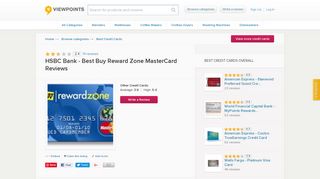 HSBC Bank - Best Buy Reward Zone MasterCard Reviews ...