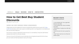 How to Get Best Buy Student Discounts - Notebooks.com