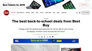 The best back-to-school deals from Best Buy - CNET