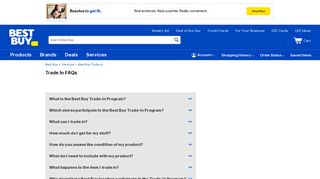Best Buy Bulk Trade In Program FAQs