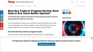 Best Buy Trade-In Program Review: Best Deal or Are There Better ...