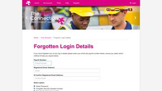 Forgotten Login Details | The Best Connection Employment Group ...