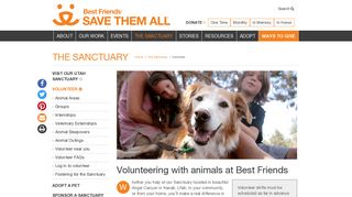 Animal Volunteer Opportunities | Best Friends Animal Society