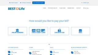 Pay Bill - BEST Life and Health Insurance Company
