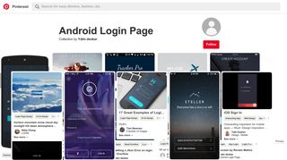 50 Best Android Login Page images | App login, Design web, Ios app ...