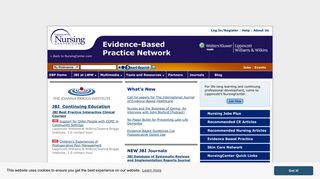Evidence-Based Practice Network | Lippincott NursingCenter