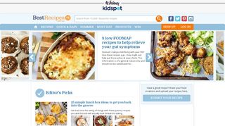Best Recipes: Homepage