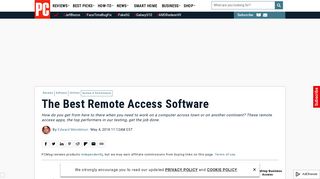 The Best Remote Access Software | PCMag.com