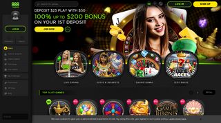 888 Casino: Online Casino | £88 No Deposit Bonus