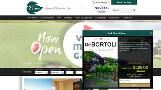 The Vines Resort | Wedding Venues & Golf Courses Perth