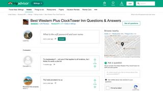 Best Western Plus ClockTower Inn Questions & Answers - TripAdvisor