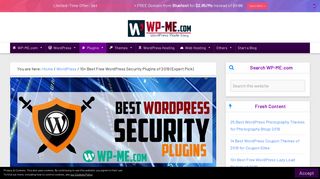 10+ Best Free WordPress Security Plugins of 2019 (Expert Pick)