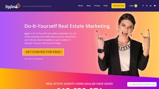 Jigglar – Do-It-Yourself Real Estate Marketing