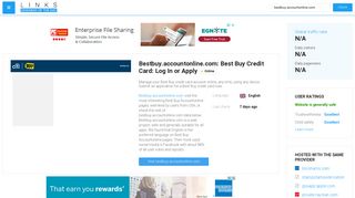 Visit Bestbuy.accountonline.com - Best Buy Credit Card: Log In or Apply.