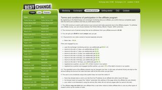 Registration in the BestChange.com affiliate program