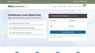 Best Choice 123 Payday Loans | Installment Loans Online.