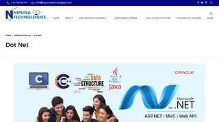 Best Dot Net Training in Guntur – .NET Certification at Nipuna ...