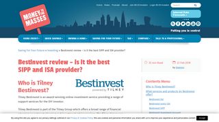 Bestinvest review - is it the best SIPP and ISA provider? - Money To ...