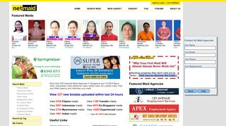 NetMaid: Maid Agency Singapore | Hire Indonesian, Filipino, Myanmar ...